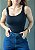 Kit Blusa Poliamida Texturizada Regata Zara Azul Marinho, Rosa e Preto @usemika Feminino - Imagem 4
