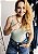 Kit Blusa Poliamida de Alcinha Zara Verde e Azul @usemika Feminino - Imagem 1