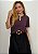 Vestido Malha com Tricoline Longo Emanuela @usemika Feminino - Imagem 2