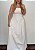 Vestido Malha com Tricoline Longo Emanuela @usemika Feminino - Imagem 3