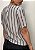 Camisa Viscose Listrada Transpassada Melodi @usemika Femnino - Imagem 6