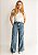 Calça Jeans WideLeg Com Listras Laterais Adriana @usemika Feminino - Imagem 2
