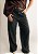 Calça Jeans Wideleg Estonado Black Com Strass Fabiana @usemika Feminino - Imagem 6