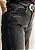 Calça Jeans Barrel Estonado Black Com Detalhe Em Strass Lívia @usemika Feminino - Imagem 2