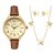 Kit Relógio Condor Feminino CO2036MWK/K3D colar e brincos - Imagem 1