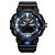 Relógio Masculino Weide AnaDigi WA3J8006 – Preto e Azul - Imagem 1