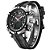 Relógio Masculino Weide AnaDigi WH-5205 – Preto e Prata - Imagem 2