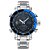 Relógio Masculino Weide AnaDigi WH5203 – Prata e Azul - Imagem 1