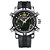 Relógio Masculino Weide AnaDigi WH5205 – Prata e Amarelo - Imagem 1