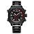 Relógio Masculino Weide AnaDigi WH7302B – Preto e Vermelho - Imagem 1