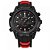 Relógio Masculino Weide AnaDigi WH-6406 – Preto e Vermelho - Imagem 1