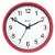 Relógio de Parede Herweg 6101-269 Redondo 22cm Vermelho - Imagem 1