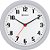 Relógio de Parede Herweg 6102-024 Quartz Redondo 22cm Cinza - Imagem 1