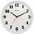 Relógio de Parede Herweg 6126-021 Quartz Redondo 26cm Branco - Imagem 1