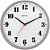 Relógio de Parede Herweg 6126-024 Quartz Redondo 26cm Cinza - Imagem 1