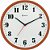 Relógio de Parede Herweg 6126-302 Redondo 26 cm Tijolo - Imagem 1