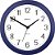 Relógio de Parede Herweg 660043-011 Redondo Quartz 26cm Azul - Imagem 1