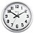 Relógio de Parede Herweg 660129-070 Quartz Redondo 40cm Prata - Imagem 1