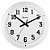 Relógio de Parede Herweg 660129-132 Quartz Redondo 40cm Branco - Imagem 1