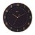 Relógio de Parede Herweg 6833 Sofisticado 35cm Dourado Claro - Imagem 1