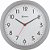 Relógio de Parede Herweg 6633-070 Quartz Redondo 28cm Prata - Imagem 1