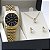 Kit Relógio Champion Feminino CH24777D  Colar + Brincos - Imagem 1