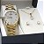 Kit Relógio Champion Feminino CN24057W Colar + Brincos - Imagem 1