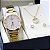Kit Relógio Champion Feminino CN25261W com Colar e Brincos - Imagem 1