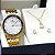 Kit Relógio Champion Feminino CN29703W com Colar e Brincos - Imagem 1