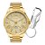 Kit Relógio Condor Masculino Speed Dourado - CO2117BR/K4X - Imagem 1