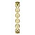 Relógio Guess Feminino Dourado GW0757L2 - Imagem 3