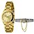 Kit Relógio Feminino Lince Dourado LRG4785L34 K07FC2KX - Imagem 1