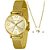 Kit Relógio Feminino Lince Dourado LRGM043L34 K0ERC2KX - Imagem 1