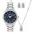 Kit Condor Feminino Elegante Prata - CO2036MYX/K4P - Imagem 1