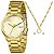 Relógio Lince Feminino Dourado Kit Coração – LRGH244L40 - Imagem 1