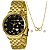 Relógio Lince Feminino Dourado Kit Corações – LRGH245L40 - Imagem 1