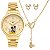 Kit Condor Feminino Mimos Sutilezas Dourado - CO2036MZS/K4X - Imagem 1