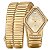 Relógio Euro Feminino Unique Premium Dourado - EU2035ZDM/5D - Imagem 1