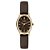 Relógio Euro Feminino Mini Dourado e Marrom - EU2035ZFB/3M - Imagem 1