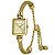 Relógio Lince Feminino Dourado Pulseira Mesh LQGH316L20-S1KX - Imagem 1