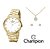 Kit Relógio Champion Elegance Feminino CN29874W com Colar e Brincos - Imagem 1