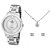 Kit Relógio Champion Feminino CH24259C com Colar e Brincos - Imagem 1