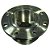 FLANGE DIANTEIRA COM 8 FUROS E 6Z 118 À 1580 (MOTOPEÇAS) - VALTRA / VALMET 118 / 128 / 148 / 1280R / 1580 - 440920 - Imagem 2