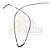 CABO DO ACELERADOR - NEW HOLLAND TT55 / TT55F / TT65 / TT65F / TT75 / TT75F / TT3840 / TT3840F / TT3880F - 87680615 - Imagem 1