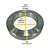 COLAR SEMI-EIXO TRASEIRO - MASSEY FERGUSON 250 / 250 ADV - 3412318 - Imagem 4