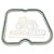 ANEL DE VEDAÇÃO (12,8CM DE COMPRIMENTO X 10,6CM DE LARGURA) - FORD / NEW HOLLAND 7630 / 8030 / TS6000 TM7010 / TM7020 / TM7030 / TM7040 - 2856809 - Imagem 3