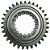 ENGRENAGEM 3A MARCHA VELOCIDADE CAIXA DE CAMBIO (33X17 - BEJOL) - MASSEY FERGUSON 50X / 55X / 65X / 85X / 95X - 235 / 250 / 265 / 275 / 283 / 290 - 4265 / 4275 / 4283 - 86HS RETRO - B2041 / 3312694 / 180415 - Imagem 2