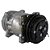 COMPRESSOR AR-CONDICIONADO 7HI5 (1240MM DE DIÂMETRO EXTERNO) DENSO - MASSEY FERGUSON 650 / 650 ADV / 660 / 660 ADV / 680 / 680 ADV À 7415  - 3782613 - Imagem 1