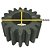 ENGRENAGEM DA REDUCÃO FINAL EIXO CUBO TRASEIRO (17X39Z - VALFER) - MASSEY FERGUSON 65R / 95X - 290 / 292 / 295 - 516387 - Imagem 2