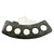 CHAPA TRAVA DA CARCAÇA ARTICULADORA ZF AS3050 PARA TRATORES - MASSEY FERGUSON / VALTRA / FORD NEW HOLLAND / JOHN DEERE E AGRALE - 80608200 - Imagem 1